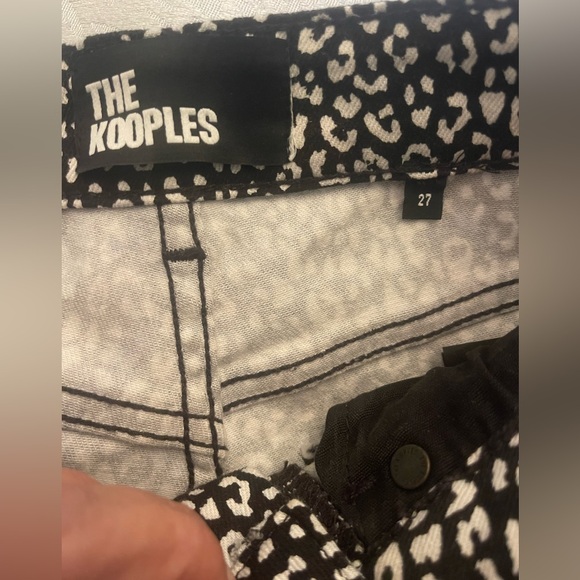 The kooples cheetah jean - Picture 3 of 4